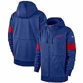 Buffalo Bills Nike Sideline Performance Full Zip Hoodie Royal,baseball caps,new era cap wholesale,wholesale hats